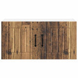 Armadietto a muro Lucca Legno antico 80 x 31 x 40 cm