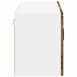 Armadietto a muro Lucca Legno antico 80 x 31 x 40 cm
