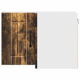 Mobile angolare per parete Lucca Rovere Fumo 57 x 57 x 40 cm
