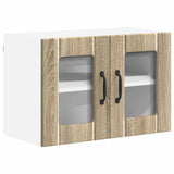 Mobile in vetro da parete LUCCA Rovere Sonoma 60 x 31 x 40 cm