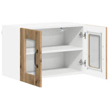 Mobile in vetro da parete Lucca 2 pcs Rovere Artigianale