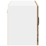 Mobile in vetro da parete Lucca 2 pcs Rovere Artigianale