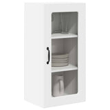 Mobile in vetro da parete Lucca 2 pcs Bianco 40 x 31 x 80 cm