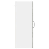 Mobile in vetro da parete Lucca 2 pcs Grigio Cemento