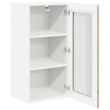 Mobile in vetro da parete Lucca 2 pcs Rovere Artigianale