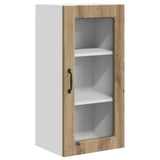 Mobile in vetro da parete Lucca 2 pcs Rovere Artigianale