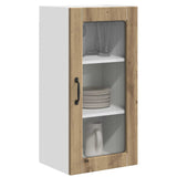 Mobile in vetro da parete Lucca 2 pcs Rovere Artigianale