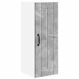 Armadietto a muro Lucca Grigio Cemento 30 x 31 x 80 cm