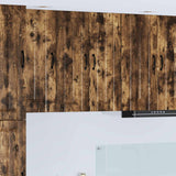Armadietto a muro Lucca 2 pcs Rovere Fumo 30 x 31 x 80 cm