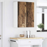 Armadietto a muro Lucca 2 pcs Legno antico 30 x 31 x 80 cm