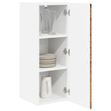 Armadietto a muro Lucca 2 pcs Legno antico 30 x 31 x 80 cm
