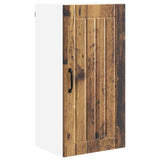 Armadietto a muro Lucca Legno antico 40 x 31 x 80 cm