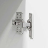 Armadietto a muro Lucca Grigio Cemento 80 x 31 x 80 cm