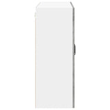 Armadietto a muro Lucca Grigio Cemento 80 x 31 x 80 cm
