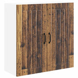 Armadietto a muro Lucca Legno antico 80 x 31 x 80 cm