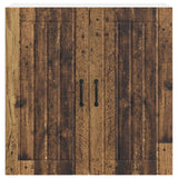 Armadietto a muro Lucca Legno antico 80 x 31 x 80 cm
