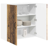 Armadietto a muro Lucca Legno antico 80 x 31 x 80 cm