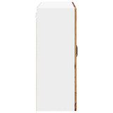 Armadietto a muro Lucca Legno antico 80 x 31 x 80 cm