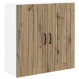 Armadietto a muro Lucca Rovere Artigianale 80 x 31 x 80 cm
