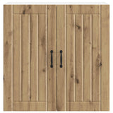 Armadietto a muro Lucca Rovere Artigianale 80 x 31 x 80 cm