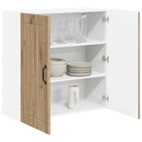Armadietto a muro Lucca Rovere Artigianale 80 x 31 x 80 cm