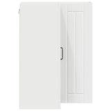 Mobile angolare per parete LUCCA Bianco 57 x 57 x 80 cm