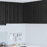 Mobile angolare per parete LUCCA Nero 57 x 57 x 80 cm