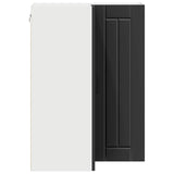 Mobile angolare per parete LUCCA Nero 57 x 57 x 80 cm