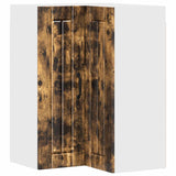 Mobile angolare per parete Lucca Rovere Fumo 57 x 57 x 80 cm