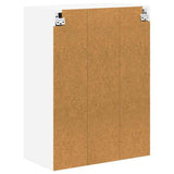 Mobile in vetro da parete LUCCA Bianco 60 x 31 x 80 cm