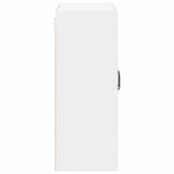 Mobile in vetro da parete Lucca Bianco Lucido 60 x 31 x 80 cm