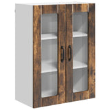 Mobile in vetro da parete Lucca Rovere Fumo 60 x 31 x 80 cm