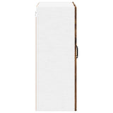 Mobile in vetro da parete Lucca Rovere Fumo 60 x 31 x 80 cm