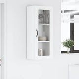 Mobile in vetro da parete Lucca Bianco 40 x 31 x 100 cm