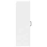 Mobile in vetro da parete Lucca Bianco Lucido 40 x 31 x 100 cm