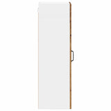 Mobile in vetro da parete Lucca Legno antico 40 x 31 x 100 cm