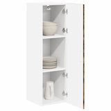Armadietto a muro Lucca Rovere Fumo 30 x 31 x 100 cm