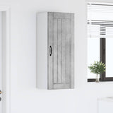 Armadietto a muro Lucca Grigio Cemento 40 x 31 x 100 cm