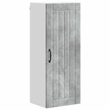 Armadietto a muro Lucca Grigio Cemento 40 x 31 x 100 cm