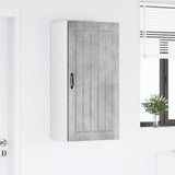 Armadietto a muro Lucca Grigio Cemento 50 x 31 x 100 cm