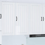 Armadietto a muro LUCCA Bianco Lucido 50 x 31 x 100 cm