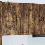 Armadietto a muro Lucca Rovere Fumo 50 x 31 x 100 cm