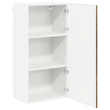Armadietto a muro Lucca Rovere Fumo 50 x 31 x 100 cm