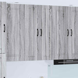 Armadietto a muro Lucca Grigio Sonoma 60 x 31 x 100 cm