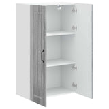 Armadietto a muro Lucca Grigio Sonoma 60 x 31 x 100 cm