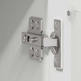 Mobile in vetro da parete PORTO Rovere Marrone 80 x 31 x 40 cm