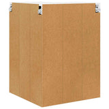 Mobile angolare per parete PORTO Bianco Lucido 57 x 57 x 80 cm