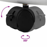 Lavagna bianca magnetica Bianco e grigio 62 x 62 x 195 cm EPS