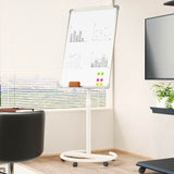 Lavagna bianca magnetica Bianco e grigio 62 x 62 x 195 cm EPS