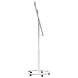 Lavagna bianca magnetica Bianco e grigio 62 x 62 x 195 cm EPS